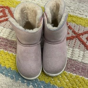 Pink Glitter Uggs